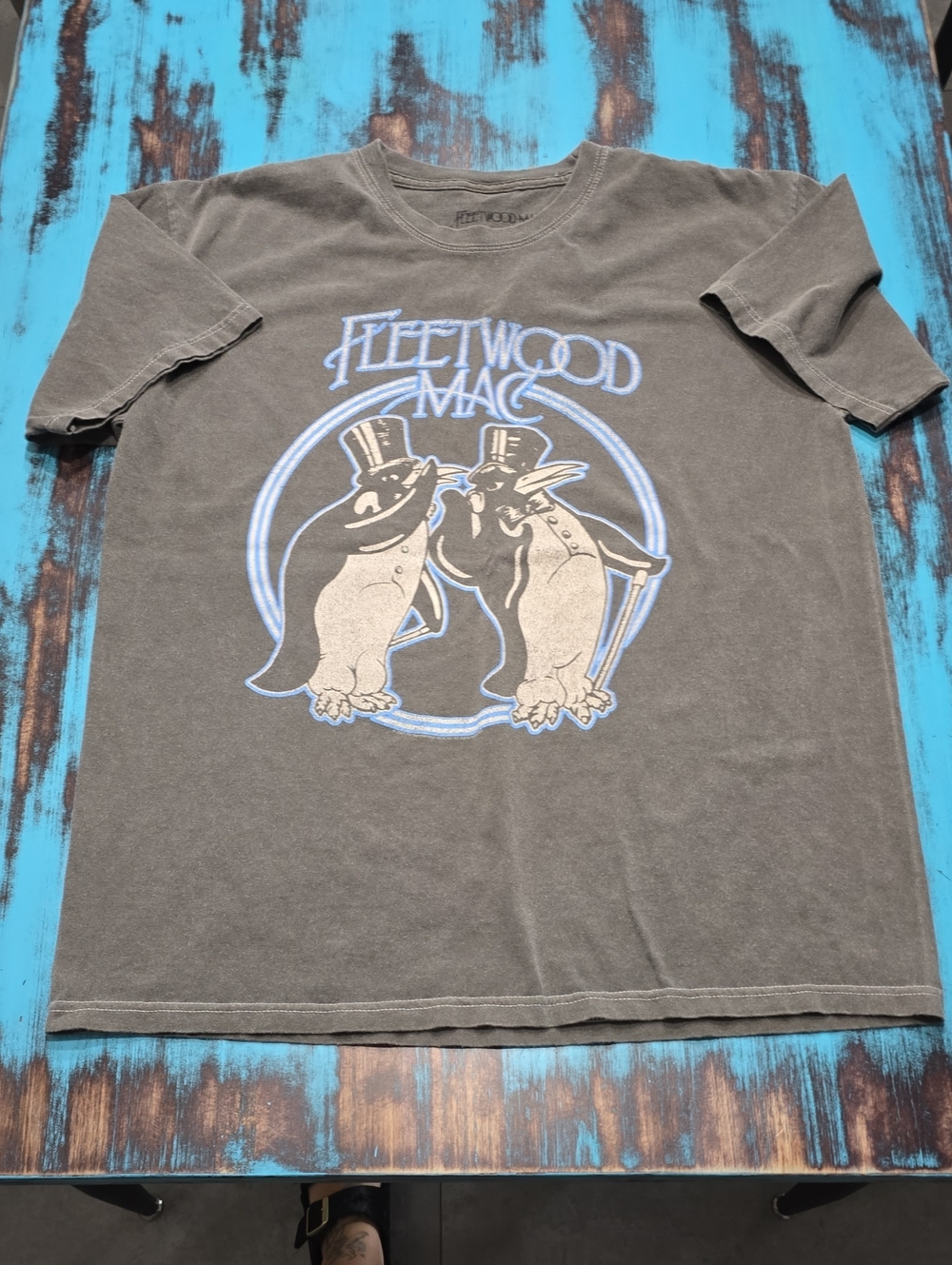Graphic Tee - Charcoal Vintage Wash